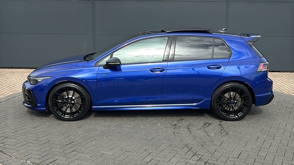 Volkswagen Golf 2.0 Tsi 333 R Black Edition 4Motion Dsg 0 Ps Blue #4