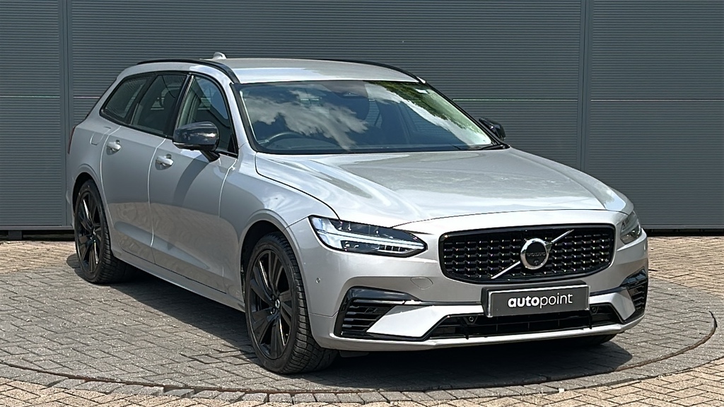 Volvo V90 2.0 T6 350 Rc Phev Plus Dark Awd 350 P Silver