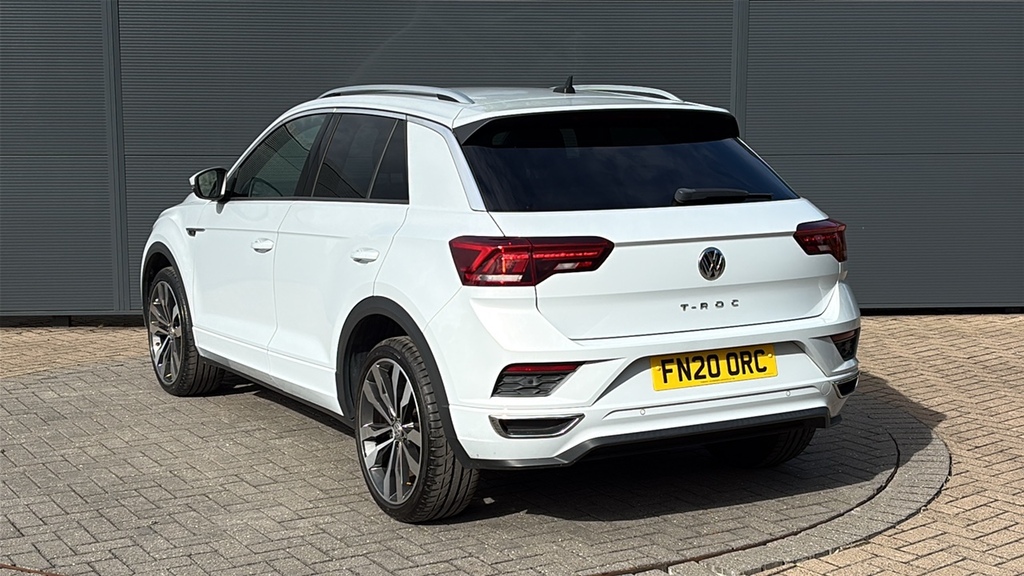 Volkswagen T-Roc 1.5 Tsi Evo R Line Dsg 150 Ps Silver #3