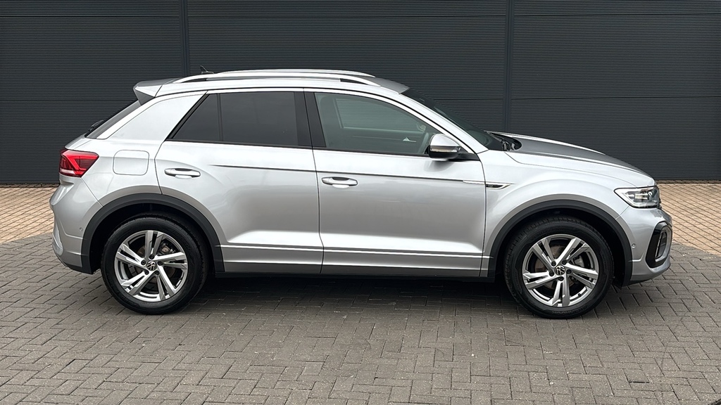 Volkswagen T-Roc 1.5 Tsi R-line 0 Ps Silver #4