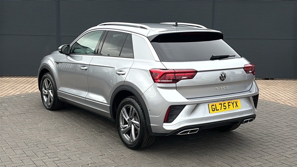 Volkswagen T-Roc 1.5 Tsi R-line 0 Ps Silver #3
