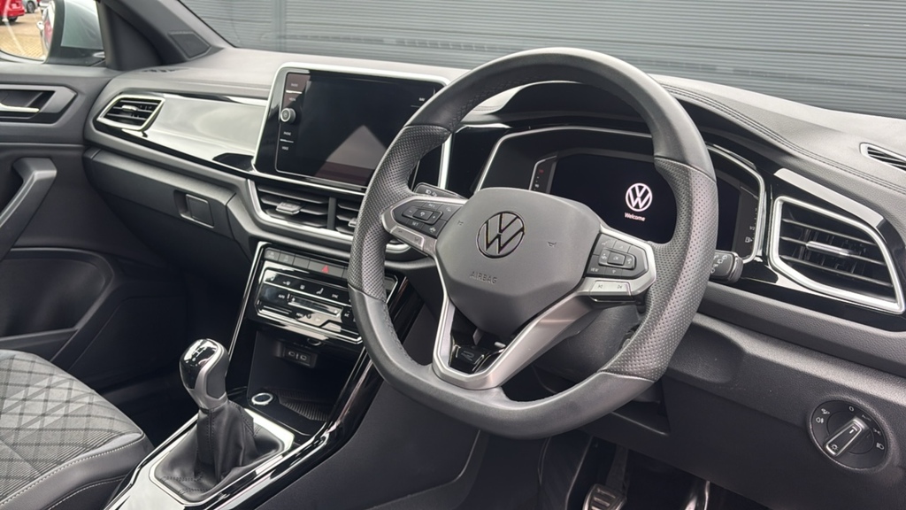 Volkswagen T-Roc 1.5 Tsi R-line 0 Ps Silver #6