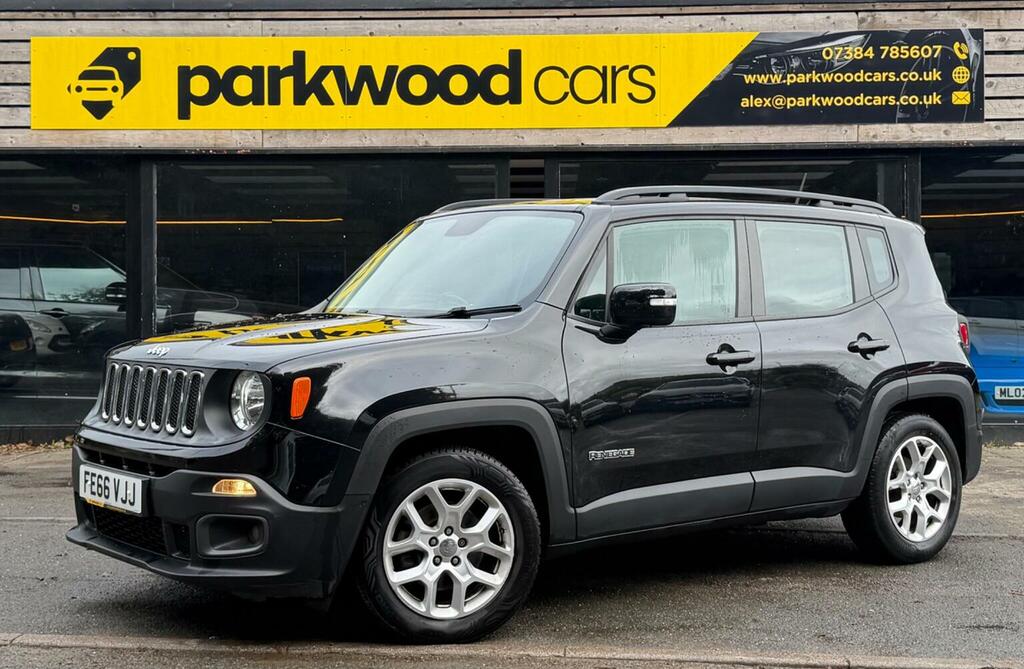 Jeep Renegade Suv 1.6 Multijetii Longitude Euro 6 Ss 201 Black