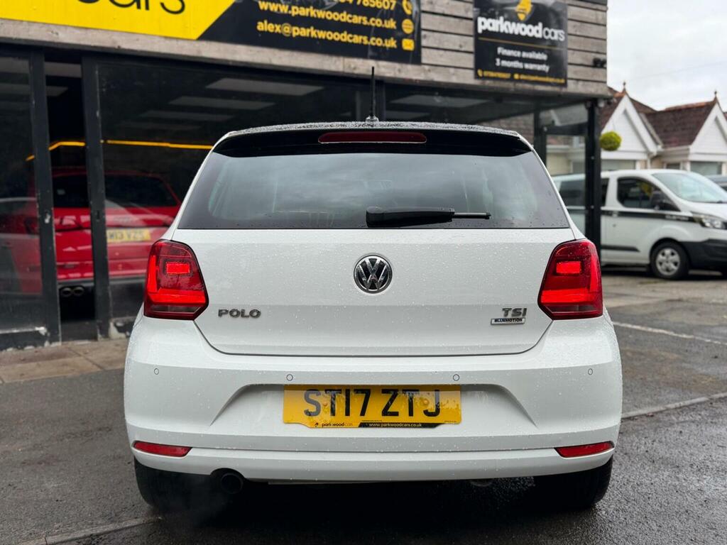 Volkswagen Polo Hatchback 1.2 Tsi Bluemotion Tech Match Edition Eu Black #7