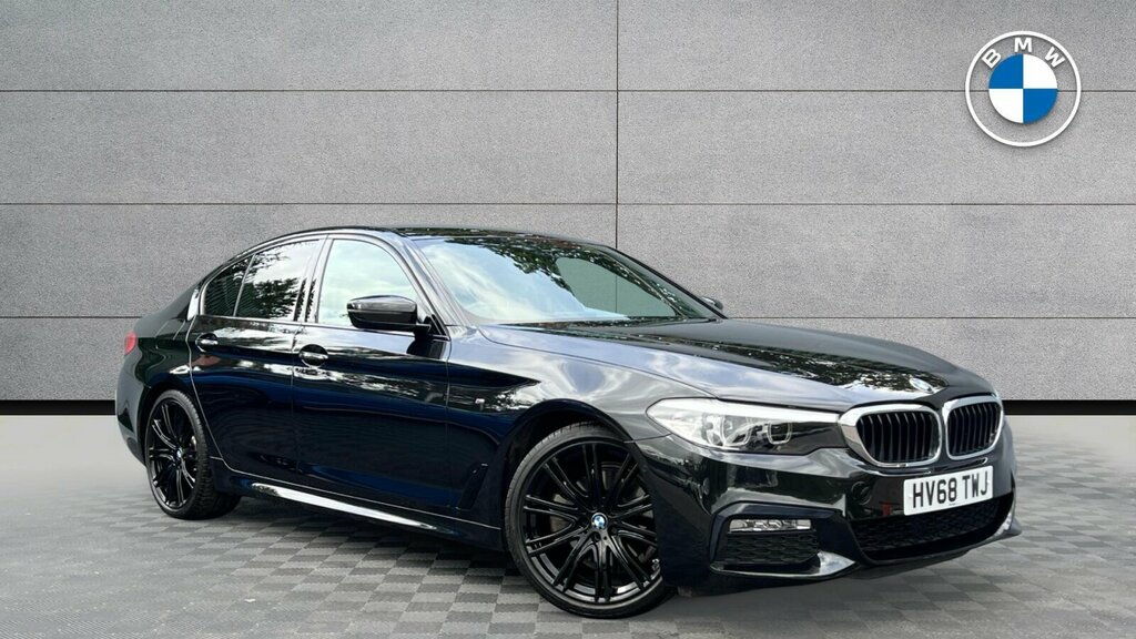 BMW 5 Series 520I M Sport Saloon Black