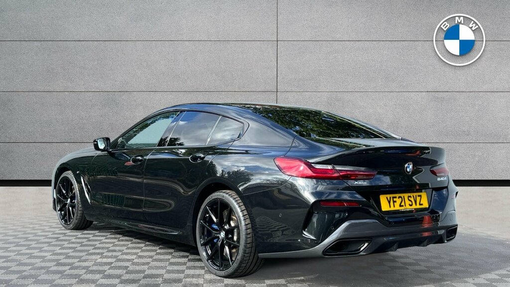 BMW 8 Series Gran Coupe 840D Xdrive Gran Coupe Black #3