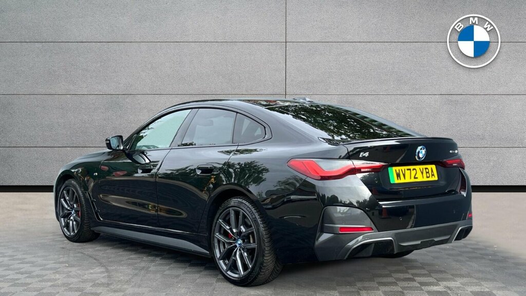 BMW i4 I4 Edrive40 M Sport WV72YBA Black #3