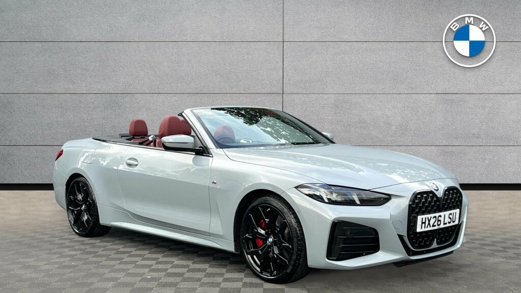 BMW 4 Series 420I M Sport Convertible Grey