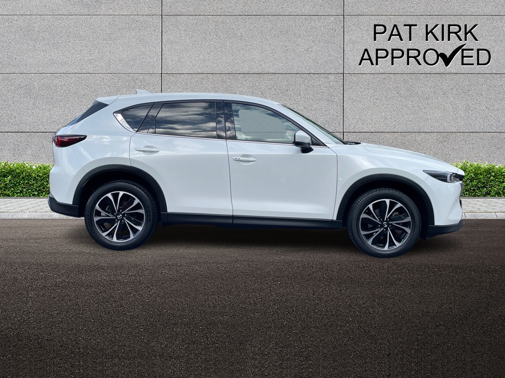 Mazda CX-5 2.2D Exclusive-line White #3