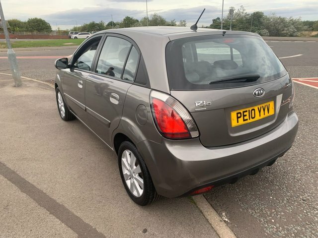 Kia RIO 2010 1.5 Crdi Graphite Hatchback Silver #4