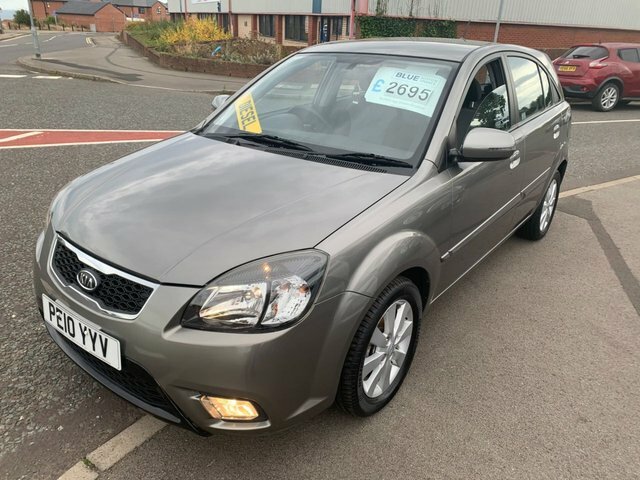 Kia RIO 2010 1.5 Crdi Graphite Hatchback Silver #3