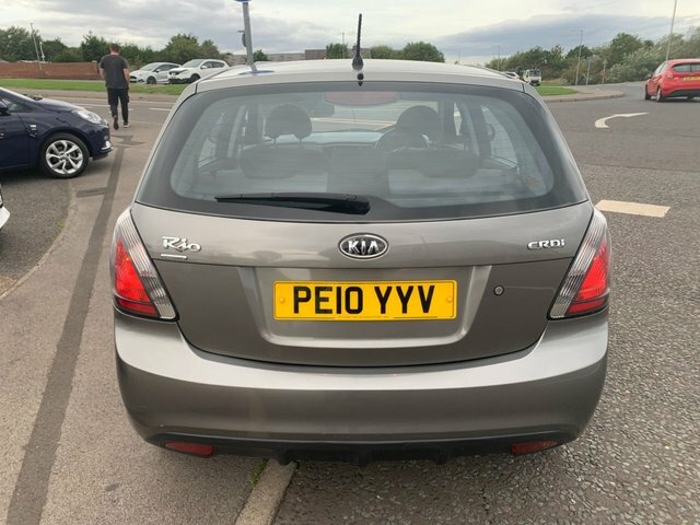 Kia RIO 2010 1.5 Crdi Graphite Hatchback Silver #5