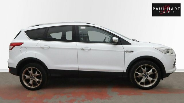 Ford Kuga 2016 2.0 Tdci Titanium Suv 2Wd E White #4