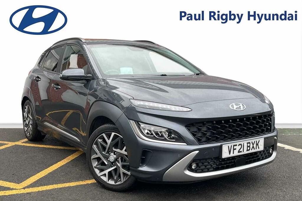 Hyundai Kona 1.6 Gdi Hybrid Ultimate Dct Grey