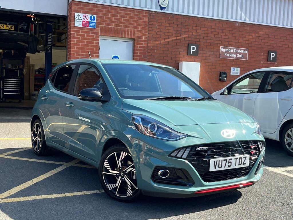 Hyundai I10 1.0T N Line Nav Green