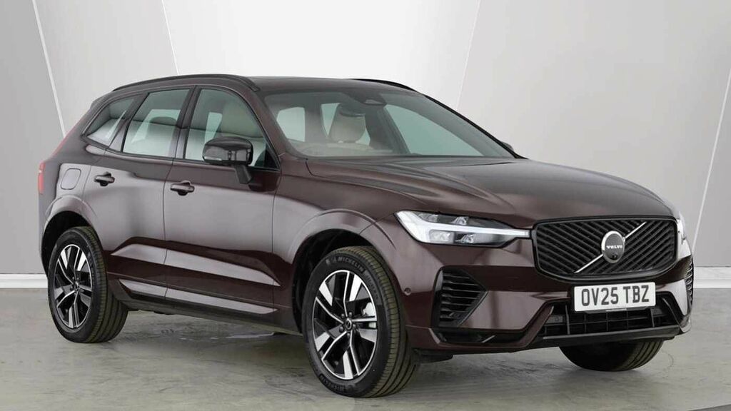 Volvo XC60 Plus, T6 Awd Plug-in Hybrid, Dark Red
