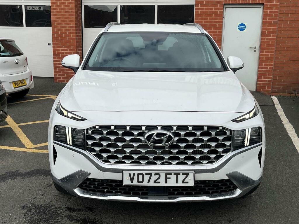 Hyundai Santa Fe 1.6 T-gdi Hybrid Premium White #3