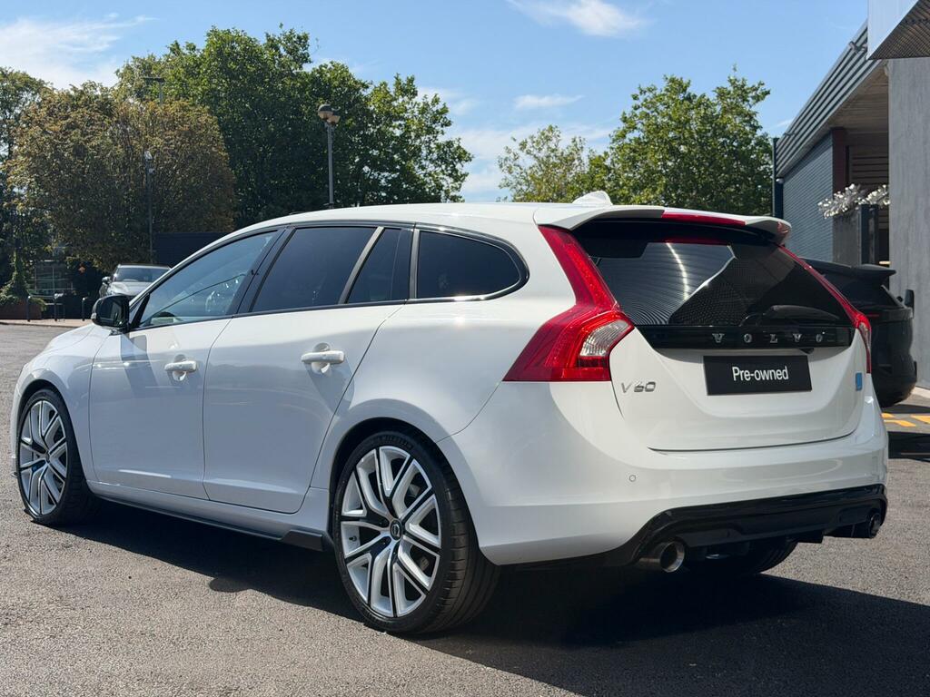 Volvo V60 2.0 T6 Polestar Awd Euro 6 Ss White #4