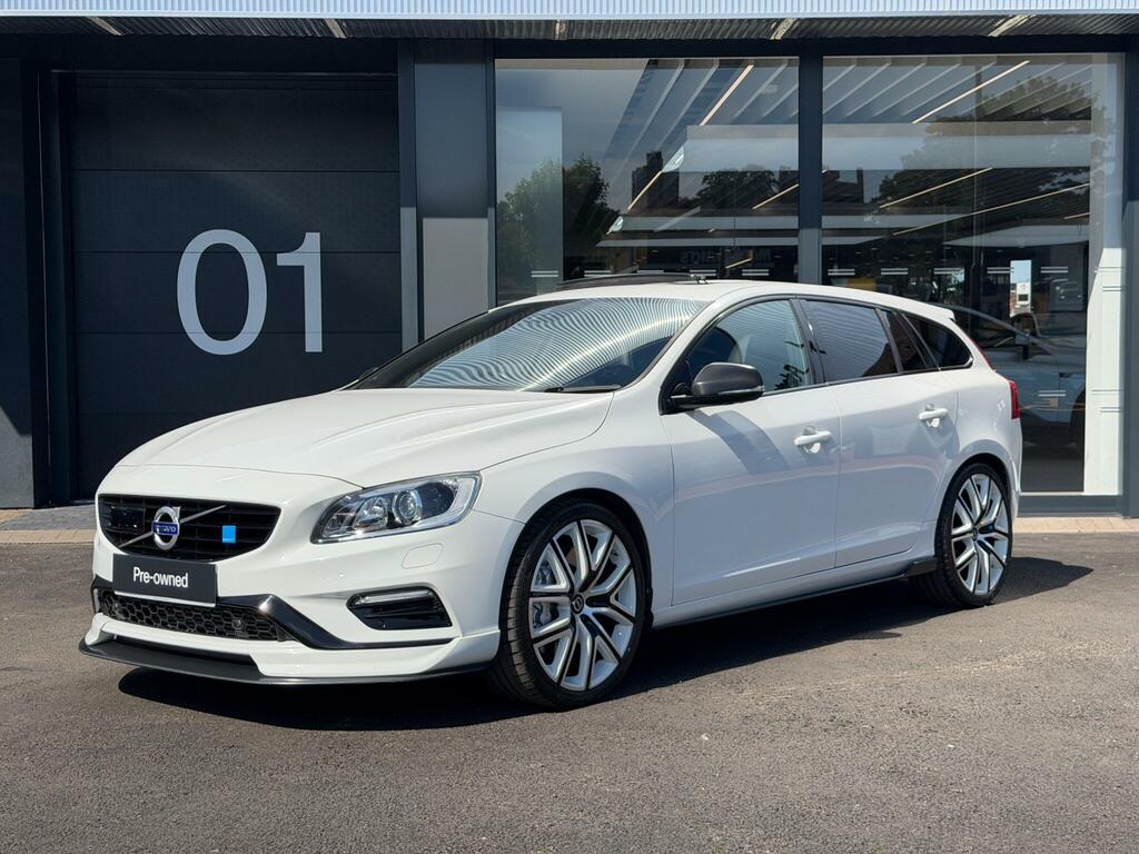 Volvo V60 2.0 T6 Polestar Awd Euro 6 Ss White #5