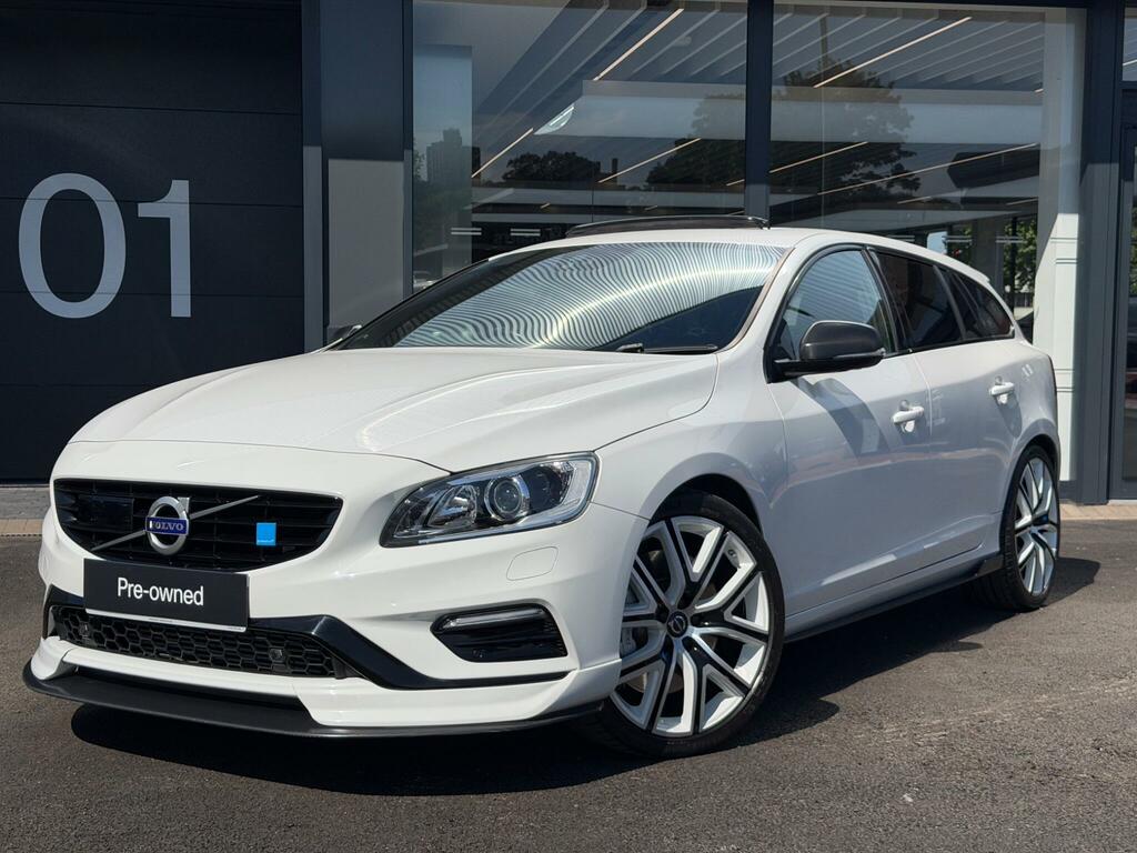 Volvo V60 2.0 T6 Polestar Awd Euro 6 Ss White #3