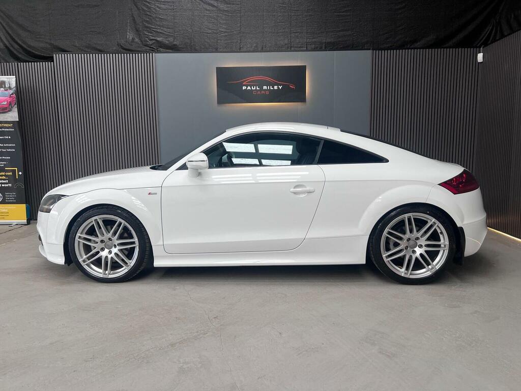 Audi TT 2.0 Tdi S Line Quattro Euro 5 White #5