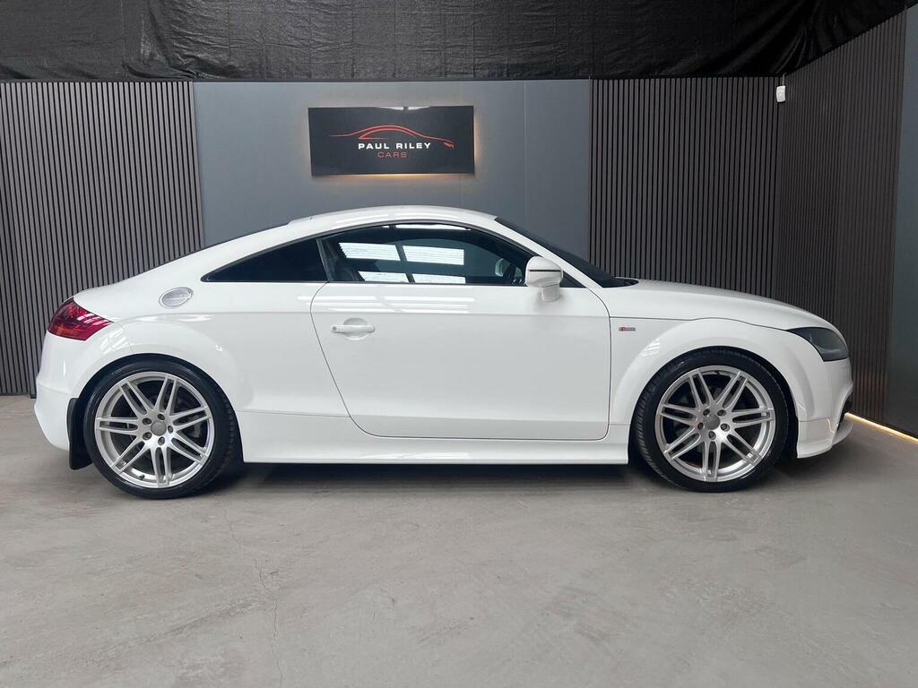 Audi TT 2.0 Tdi S Line Quattro Euro 5 White #4