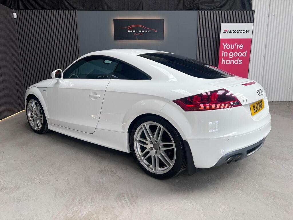 Audi TT 2.0 Tdi S Line Quattro Euro 5 White #6