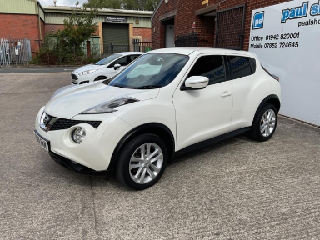 Nissan Juke Hatchback 1.5 Acenta Premium Dci White #2