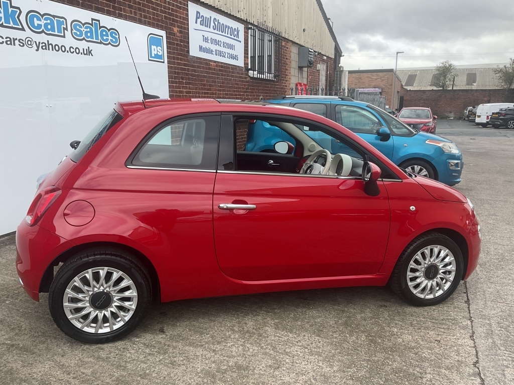 Fiat 500 Hatchback 1.2 Lounge Red #6
