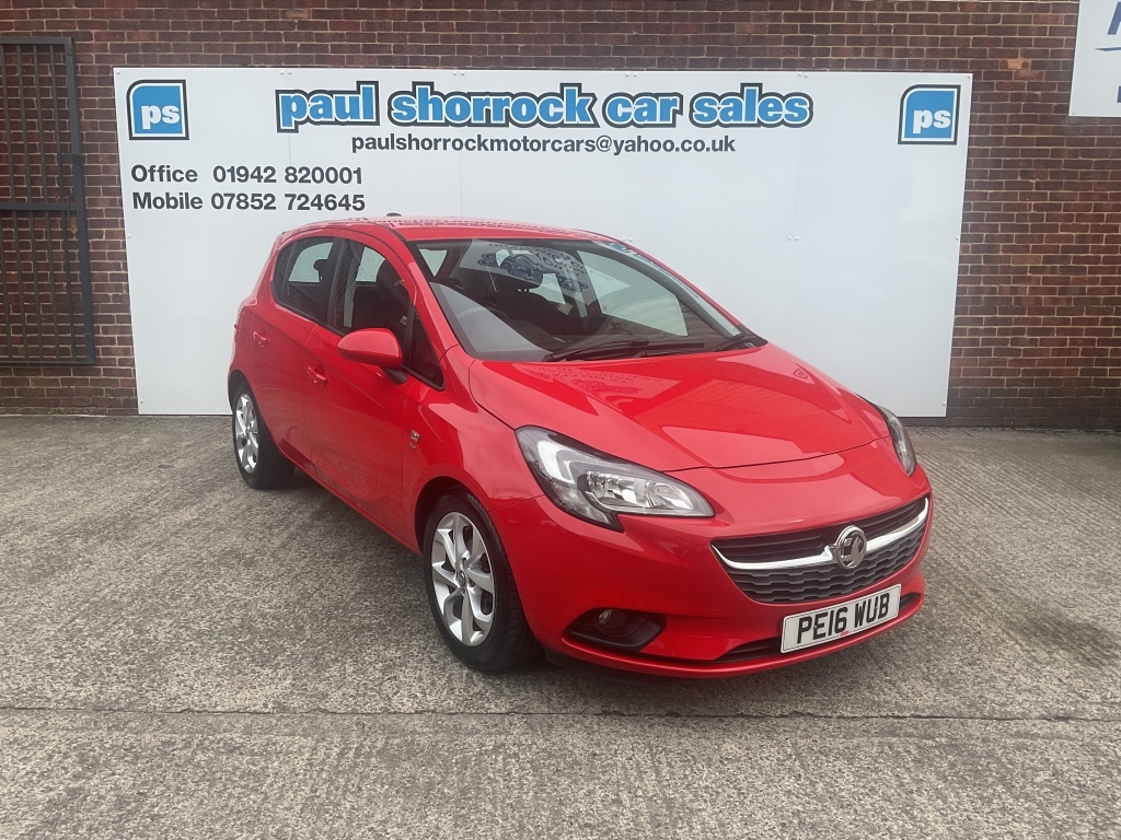 Vauxhall Corsa Hatchback 1.4 Energy Ac Ecoflex Red