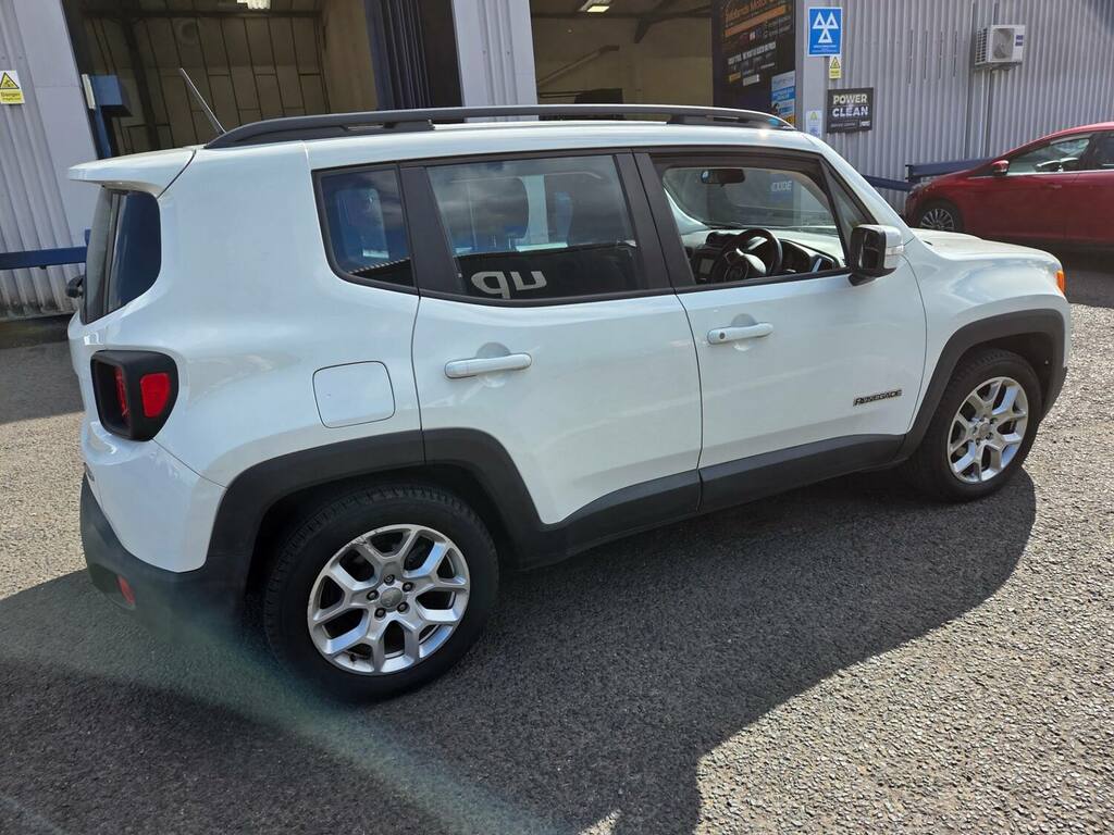 Jeep Renegade 1.4 Multiair Longitude Ddct White #4