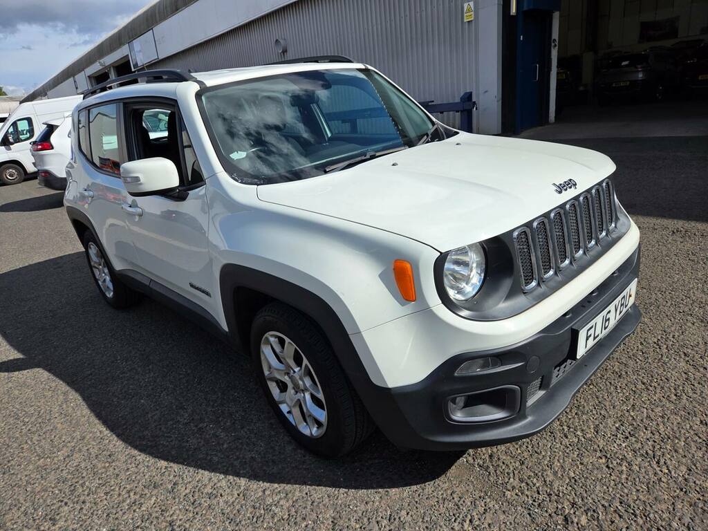 Jeep Renegade 1.4 Multiair Longitude Ddct White #2