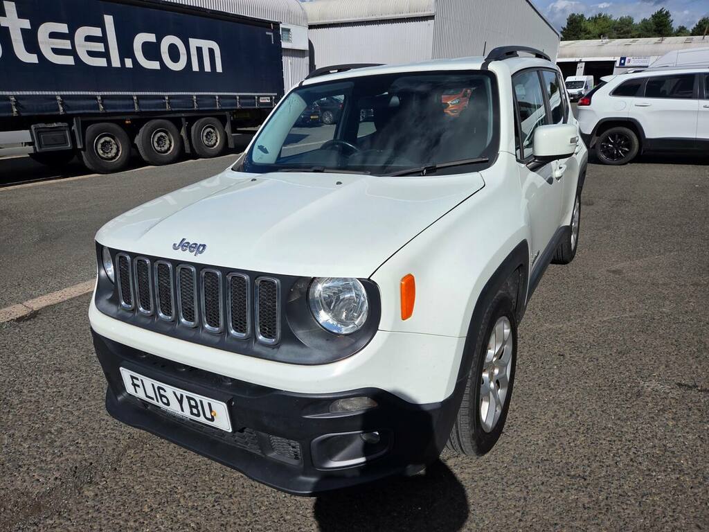 Jeep Renegade 1.4 Multiair Longitude Ddct White #5