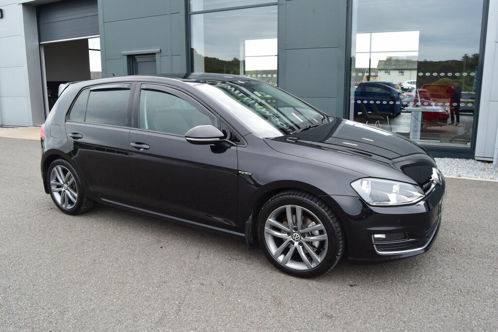 Volkswagen Golf 1.6 Tdi Bluemotion Tech Gt Edition Hatchback D KY66ZZV Black #6