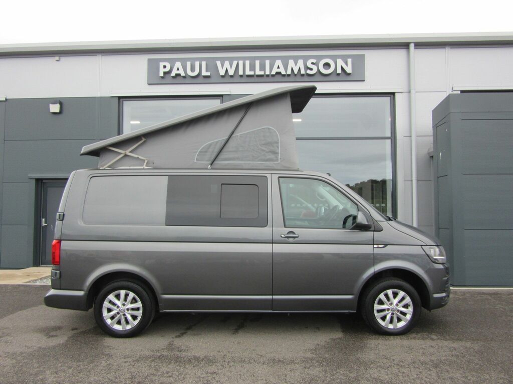 Volkswagen Transporter 2.0 Tdi T28 Bluemotion Tech Highline Camper Conver Grey #2