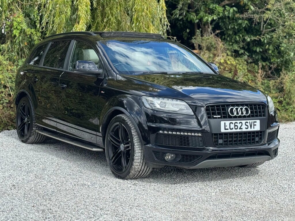 Audi Q7 3.0 Tdi V6 S Line Plus Tiptronic Quattro Euro 5 S Black #3