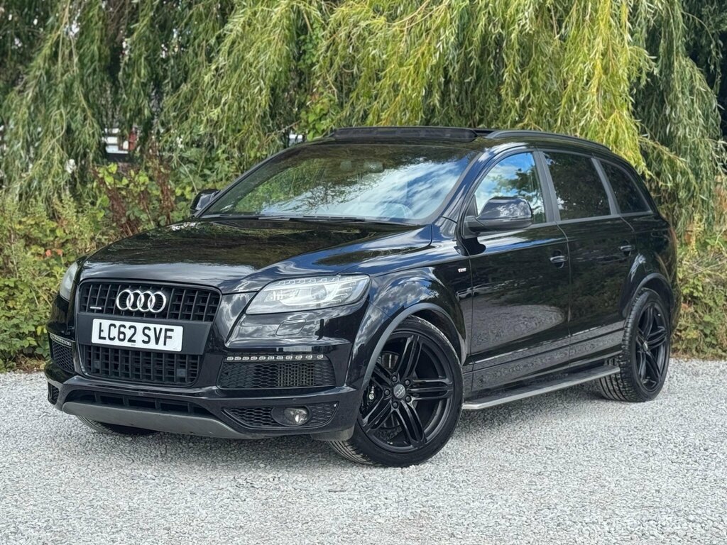 Audi Q7 3.0 Tdi V6 S Line Plus Tiptronic Quattro Euro 5 S Black #2