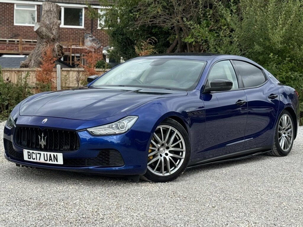 Maserati Ghibli 3.0D V6 Zf Euro 5 Ss Blue #3