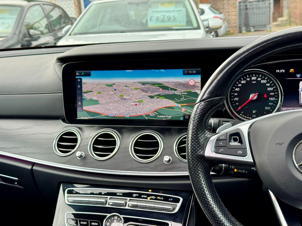 Mercedes-Benz E Class E 350 E Se 4-Door Blue #43