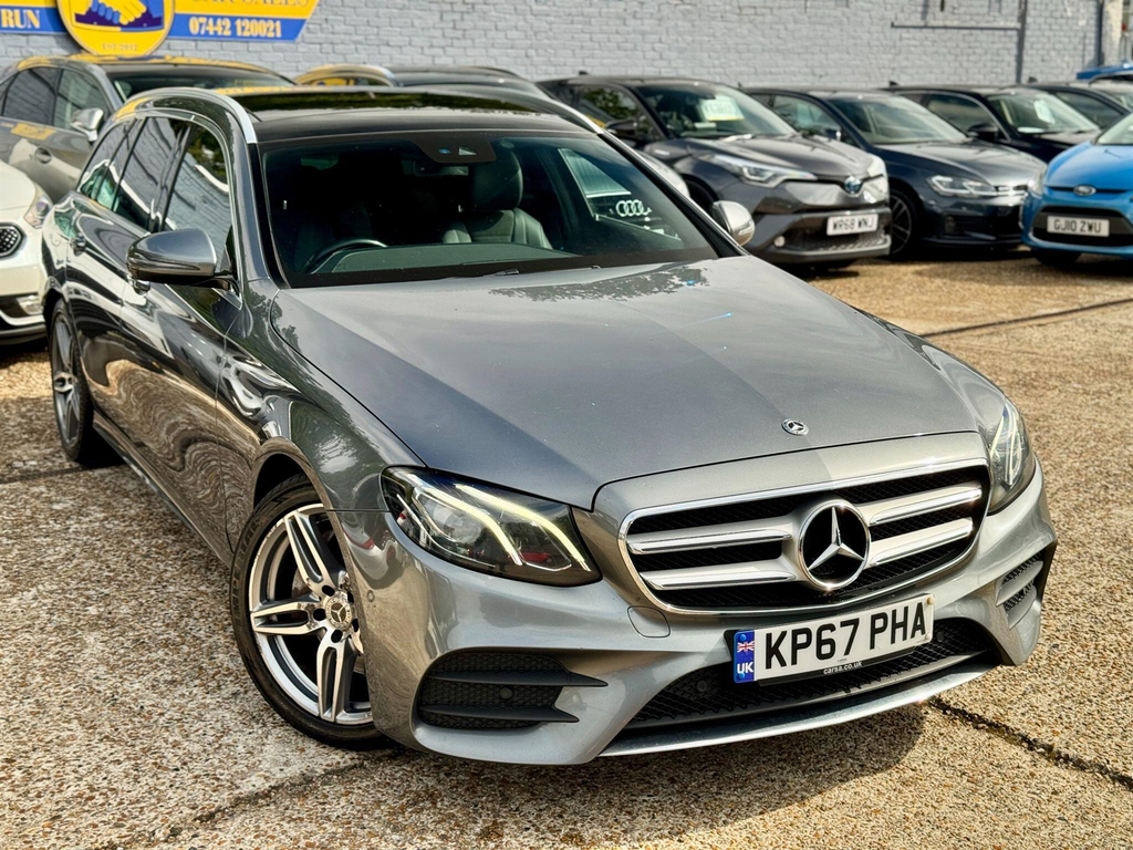 Mercedes-Benz E Class E 350 E Se 4-Door Blue #7