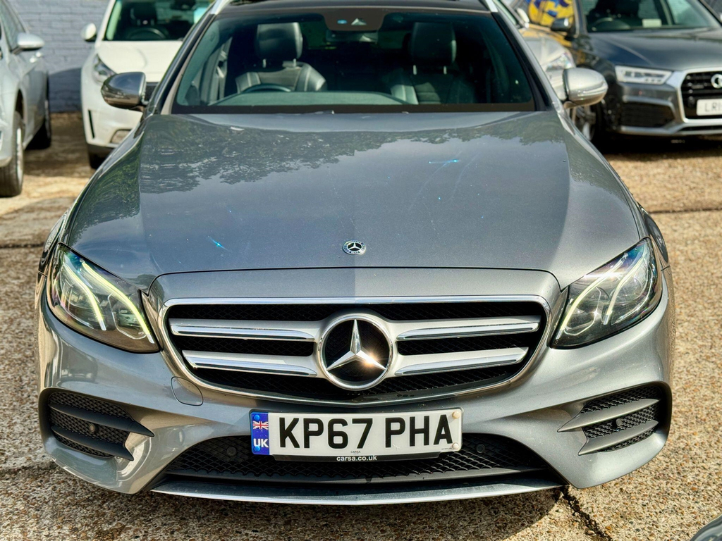 Mercedes-Benz E Class E 350 E Se 4-Door Blue #11