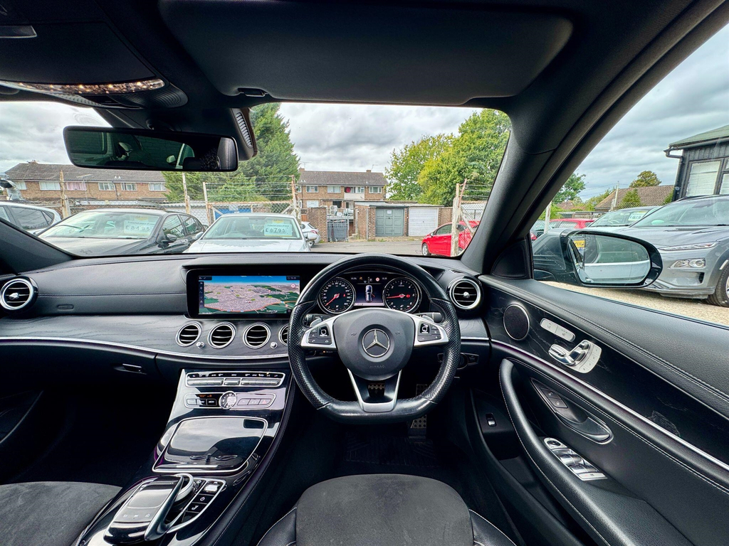 Mercedes-Benz E Class E 350 E Se 4-Door Blue #18