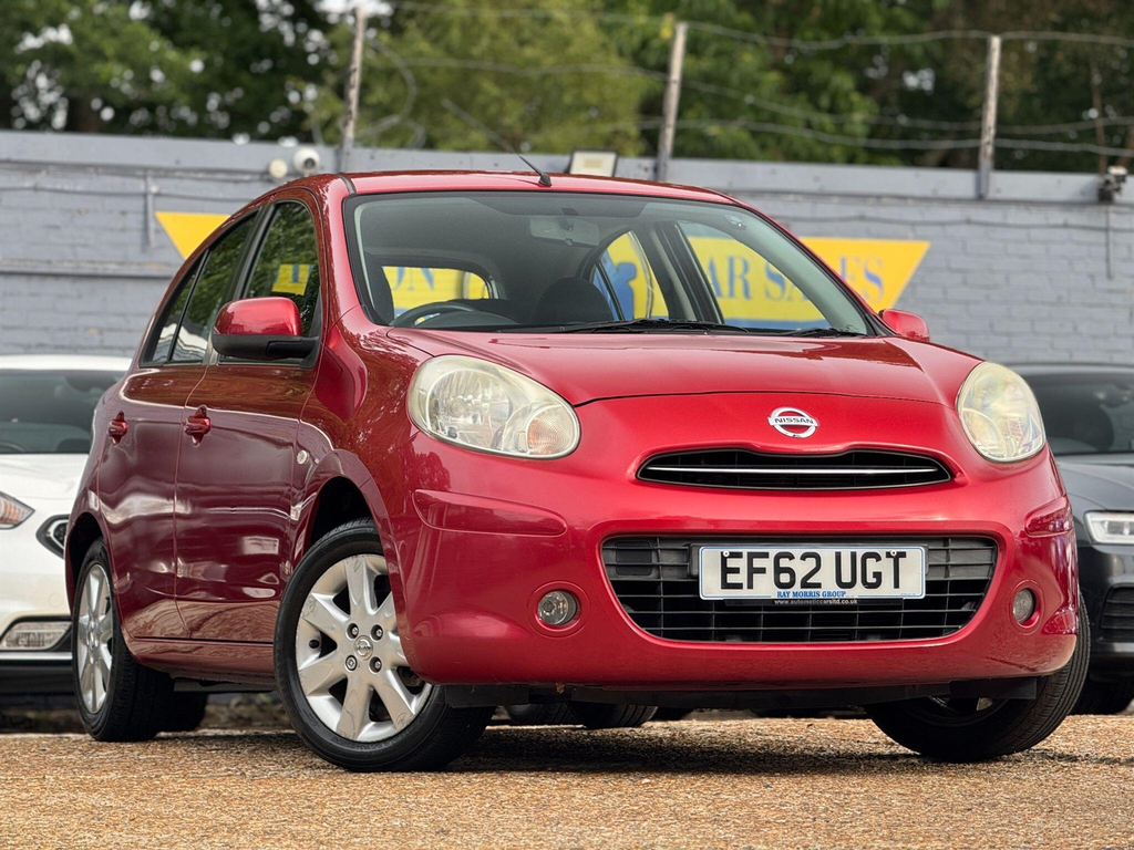 Nissan Micra 1.2 12V Acenta Cvt Euro 5 Red #5