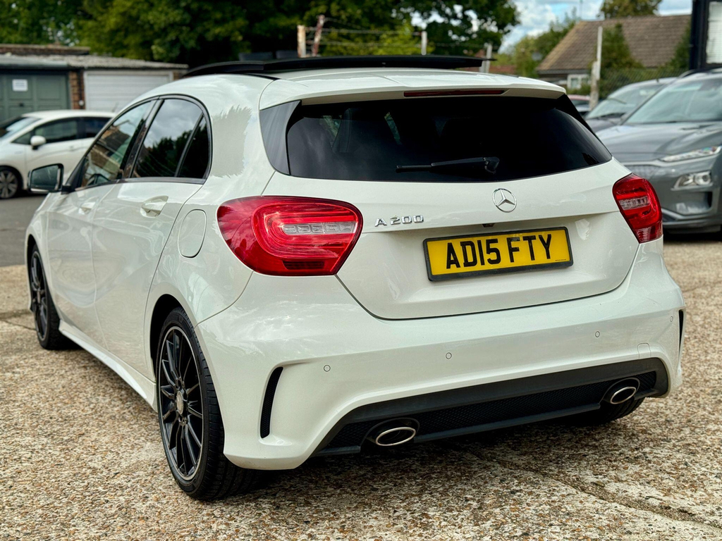 Mercedes-Benz A Class 2.1 Cdi Amg Night Edition 7G-dct Euro 6 Ss White #4