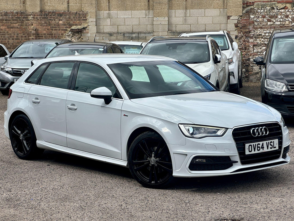 Audi A3 1.4 Tfsi Cod S Line Sportback Euro 6 White #1
