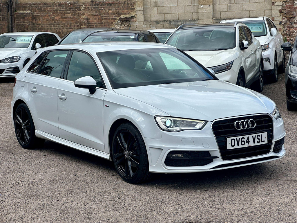 Audi A3 1.4 Tfsi Cod S Line Sportback Euro 6 White #5