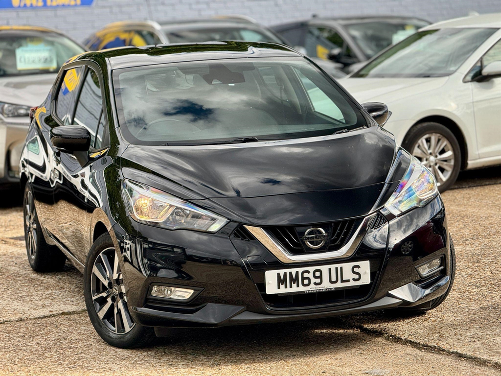 Nissan Micra 1.0 Ig-t Tekna Euro 6 Ss Black #5