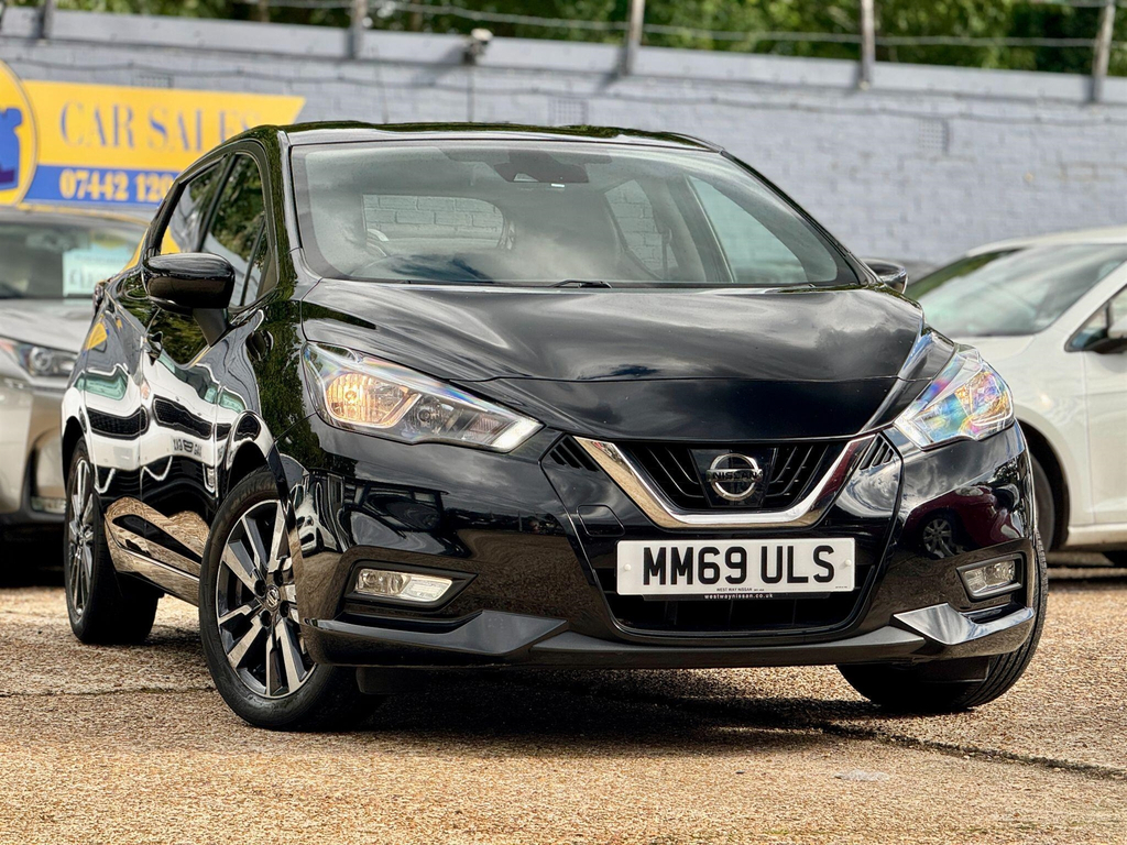 Nissan Micra 1.0 Ig-t Tekna Euro 6 Ss Black