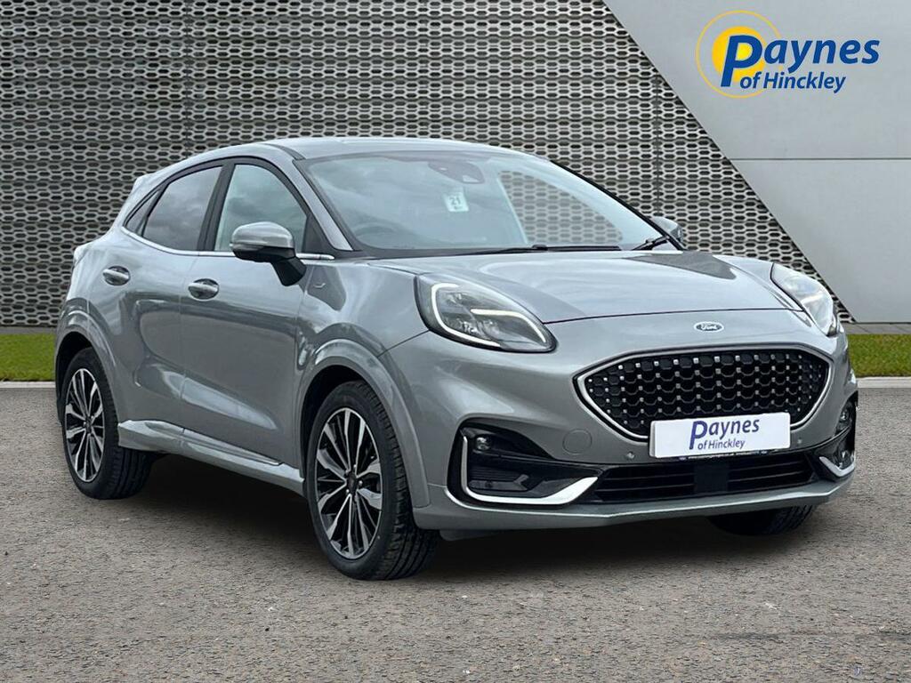 Ford Puma 1.0T Ecoboost Mhev St-line Vignale Dct Euro 6 Ss Silver