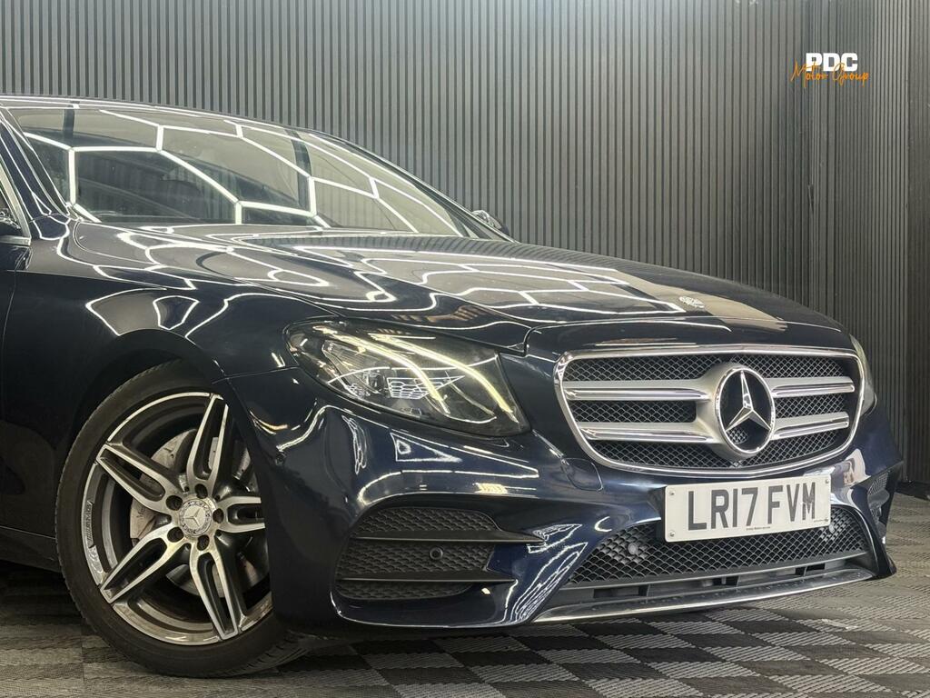Mercedes-Benz E Class Amg Line Blue #4